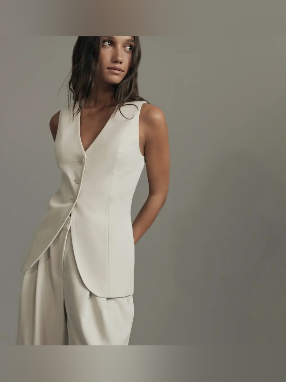 Glassons longline tailored vest